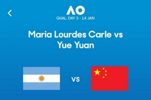 袁悦鏖战3小时以2-1战胜卡莱，晋级澳网女单资格赛决胜轮